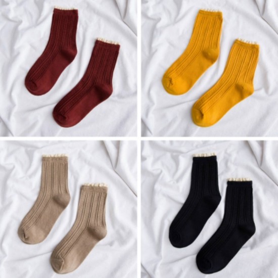 Classic Cotton Crew Socks