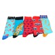 Textured Cotton Crew Socks