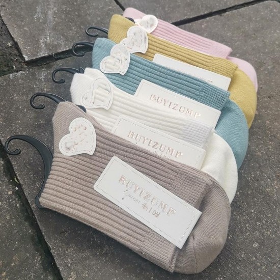 Everyday Cotton Crew Socks