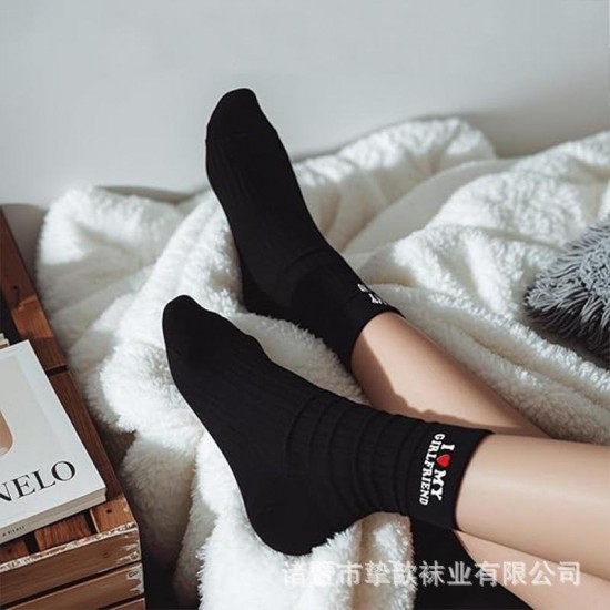 Relaxed Cotton Crew Socks