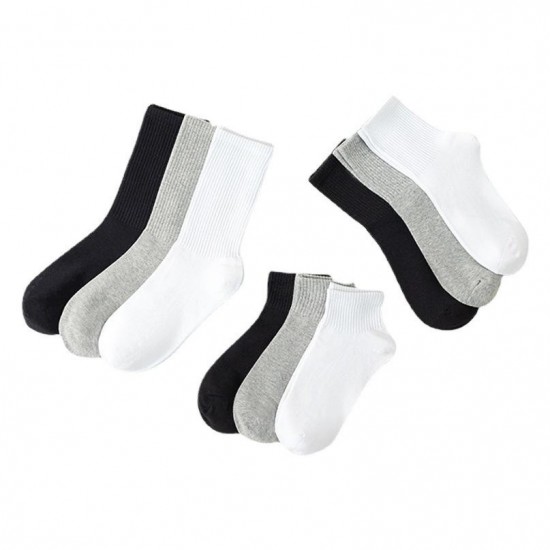 Breathable Cotton Crew Socks