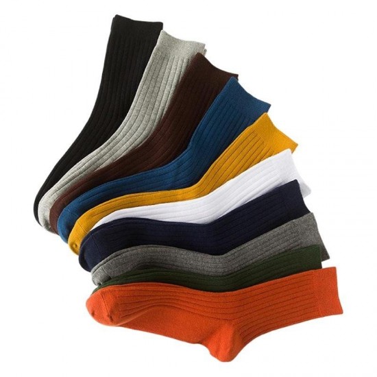 Minimal Cotton Crew Socks