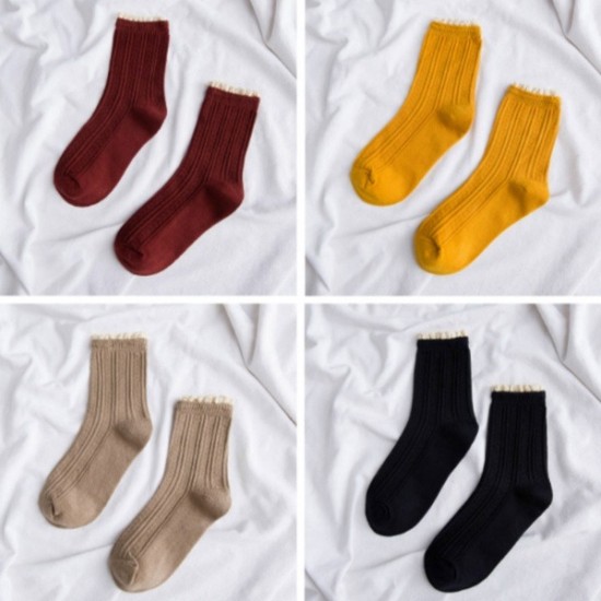 Classic Cotton Crew Socks