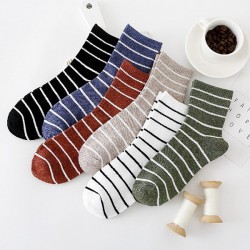 Textured Cotton Crew Socks