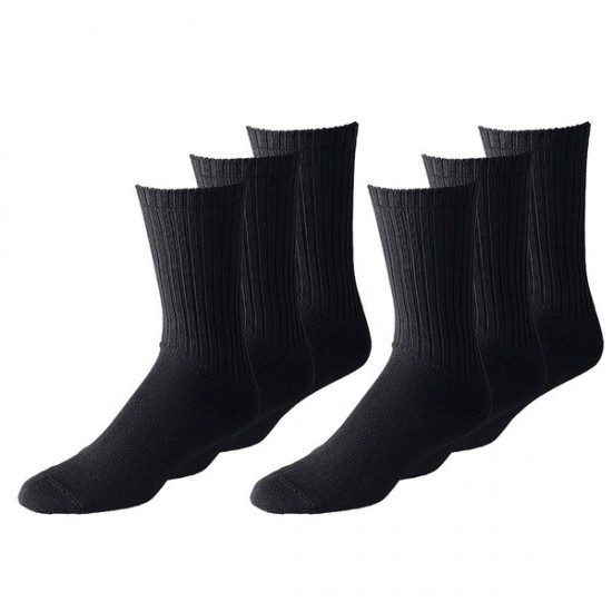 Lightweight Cotton Crew Socks