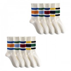 Refined Cotton Crew Socks
