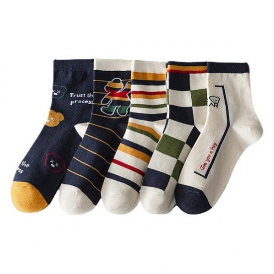 Minimal Cotton Crew Socks