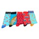 Textured Cotton Crew Socks