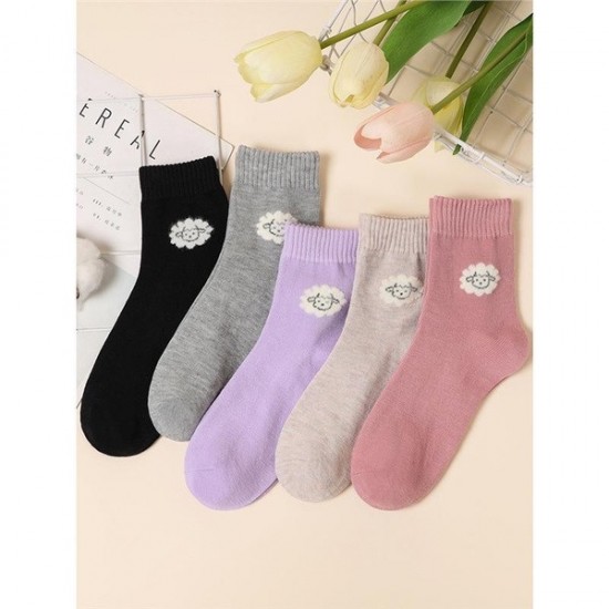 Breathable Cotton Crew Socks