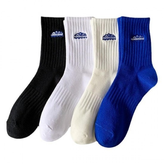 Minimal Cotton Crew Socks